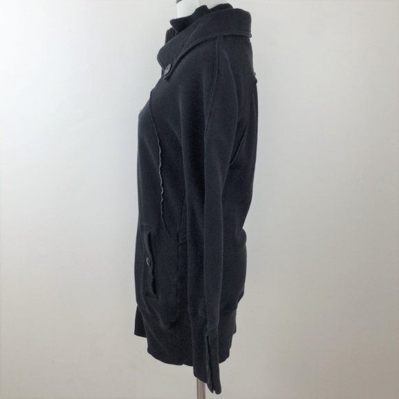 Free People Matte Black Jacket s - Picture 4 of 11